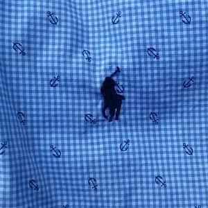 Polo Ralph Lauren XL Slim Fit Nautical Button Down